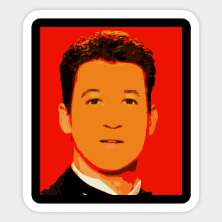 miles teller Sticker